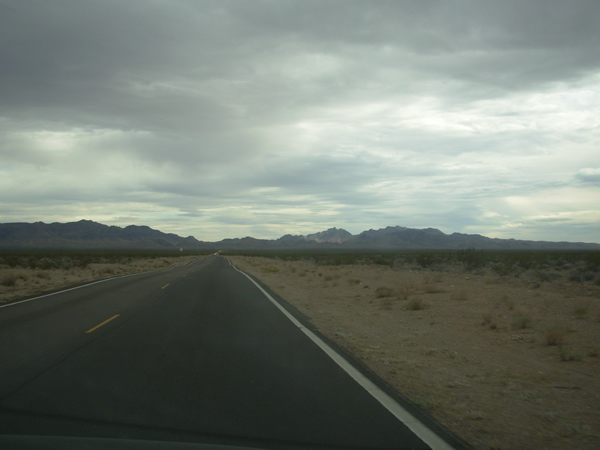 Llegando al Valley of Fire National Park