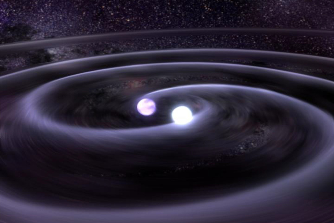 NASA - Espiral de estrellas de neutrones